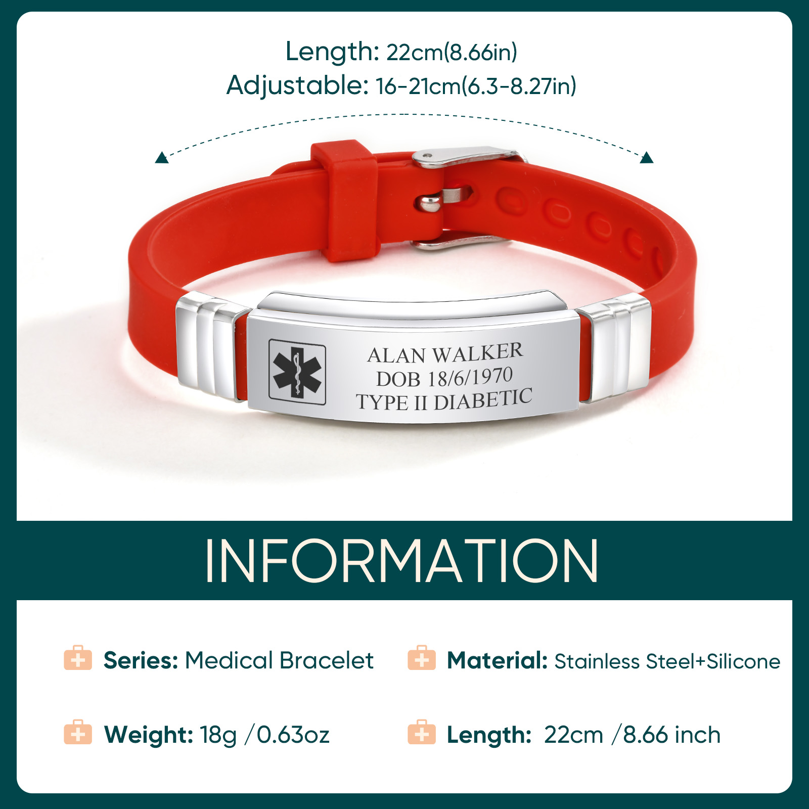 Custom Soft Silicone Bracelets - Fishing Hook recension och pris