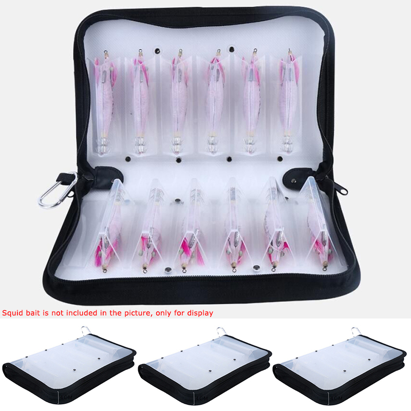Plastic Transparent Visual Squ - Fishing Hook Jig recension och pris