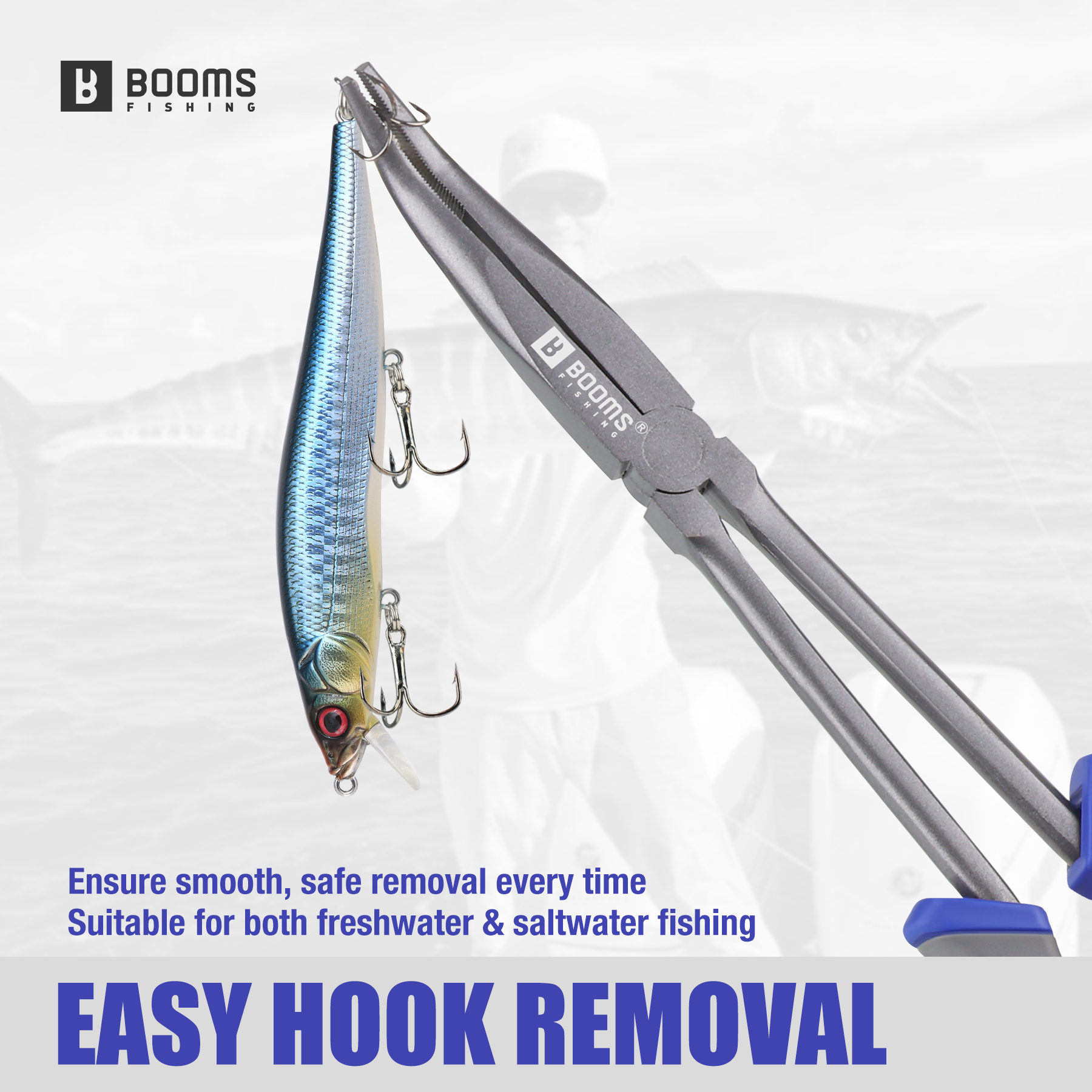 Booms Fishing XW11 Fishing Pli - Fishing Hook Remover recension och pris