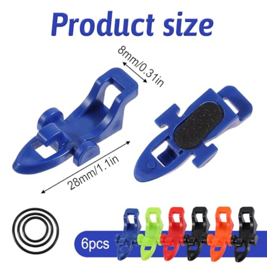 6 Sets Fishing Hook Holder, Fi - Fishing Hook Size recension och pris