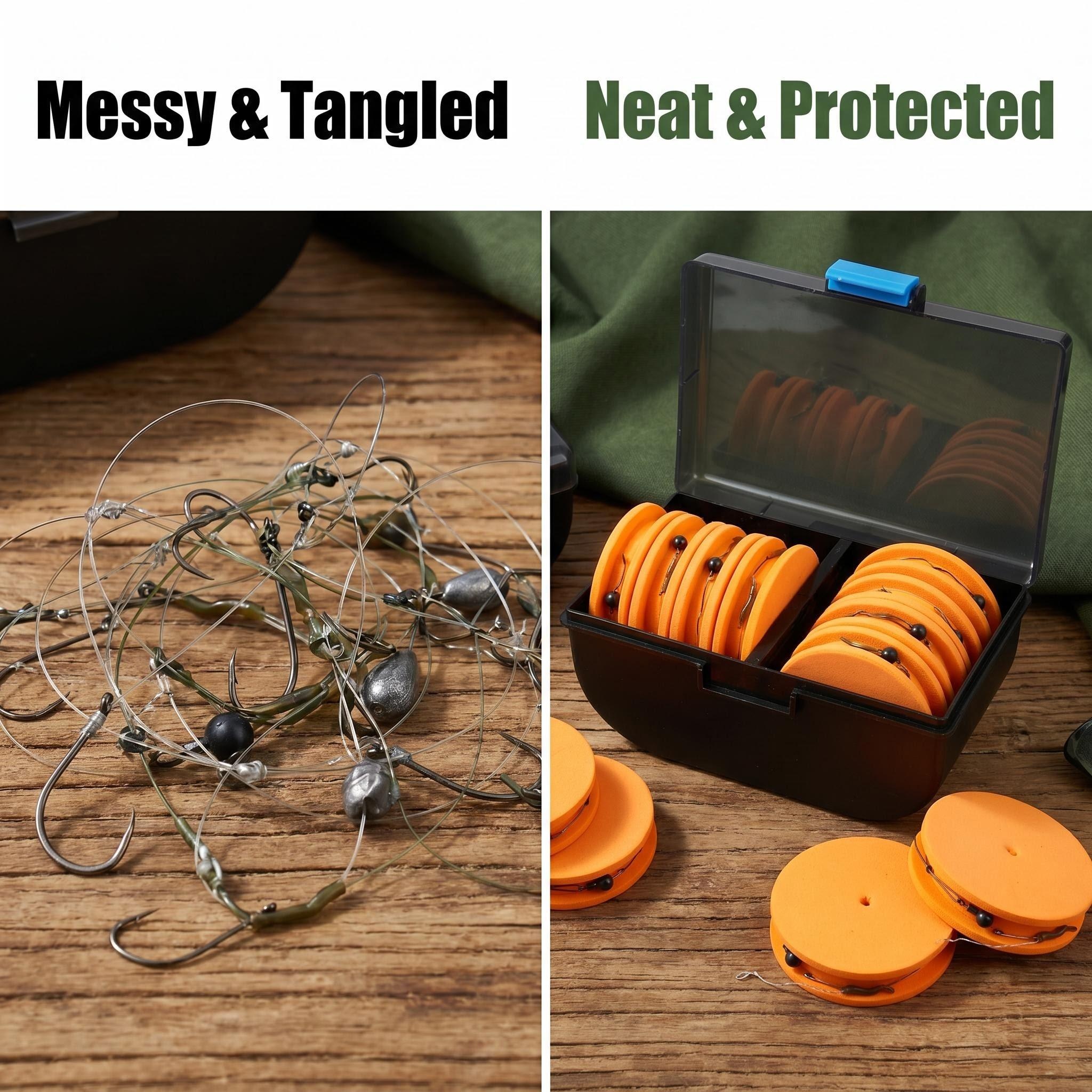 Hirisi 10pcs EVA Foam Fishing  - Fishing Hook Box recension och pris