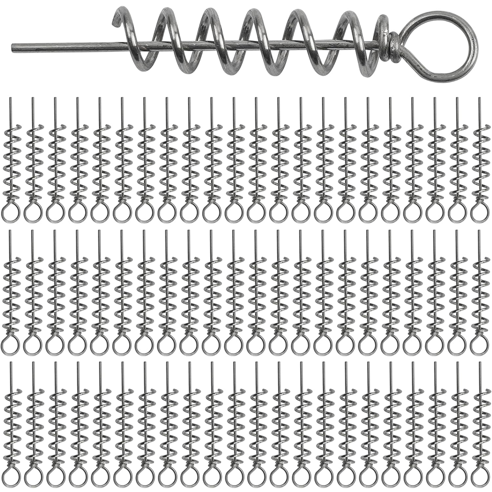 50Pcs Spring Twist Lock Fishin - Fishing Hook Box recension och pris